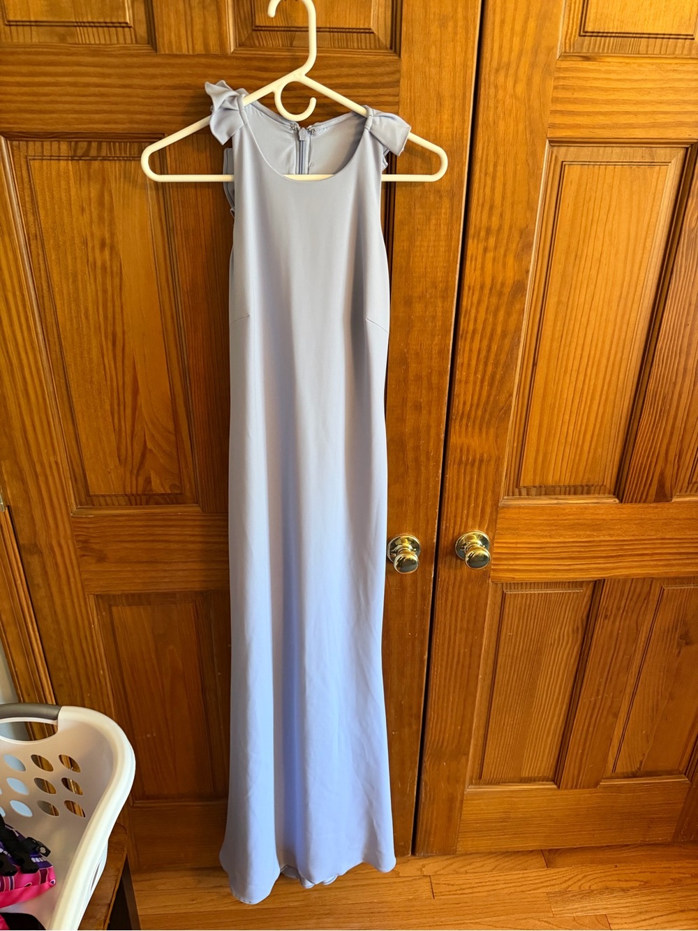 Elegant Lavendar Maxi Dress